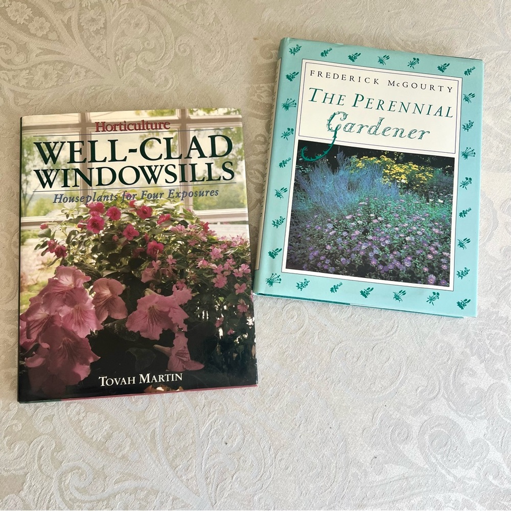 2 lovely Gardening books vintage lovely for gardener + to learn about ga…
